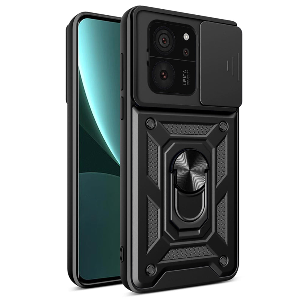 Deksel for Xiaomi 13T Pro / 13T, Techsuit, CamShield, Svart