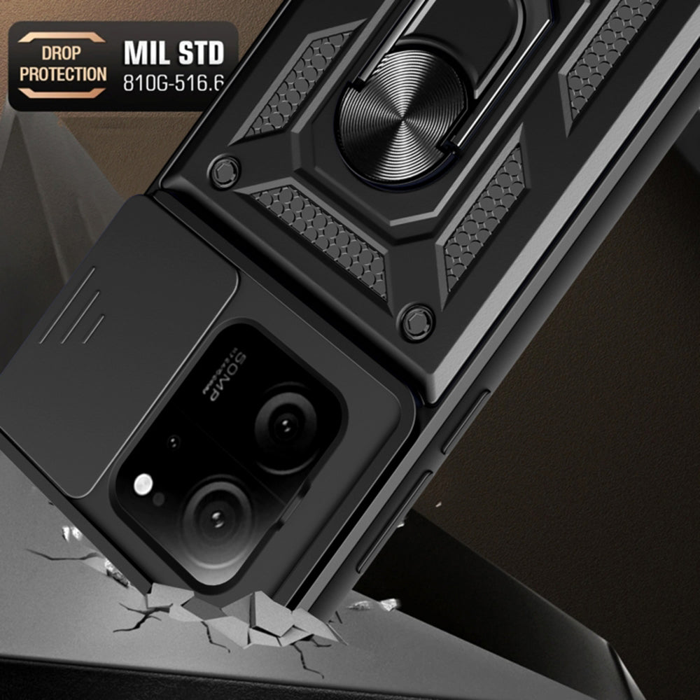 Deksel for Xiaomi 13T Pro / 13T, Techsuit, CamShield, Svart