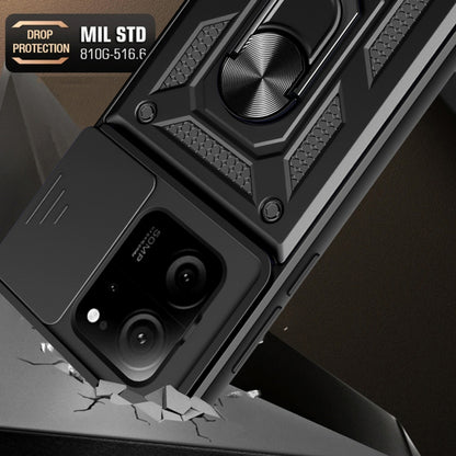 Deksel for Xiaomi 13T Pro / 13T, Techsuit, CamShield, Svart