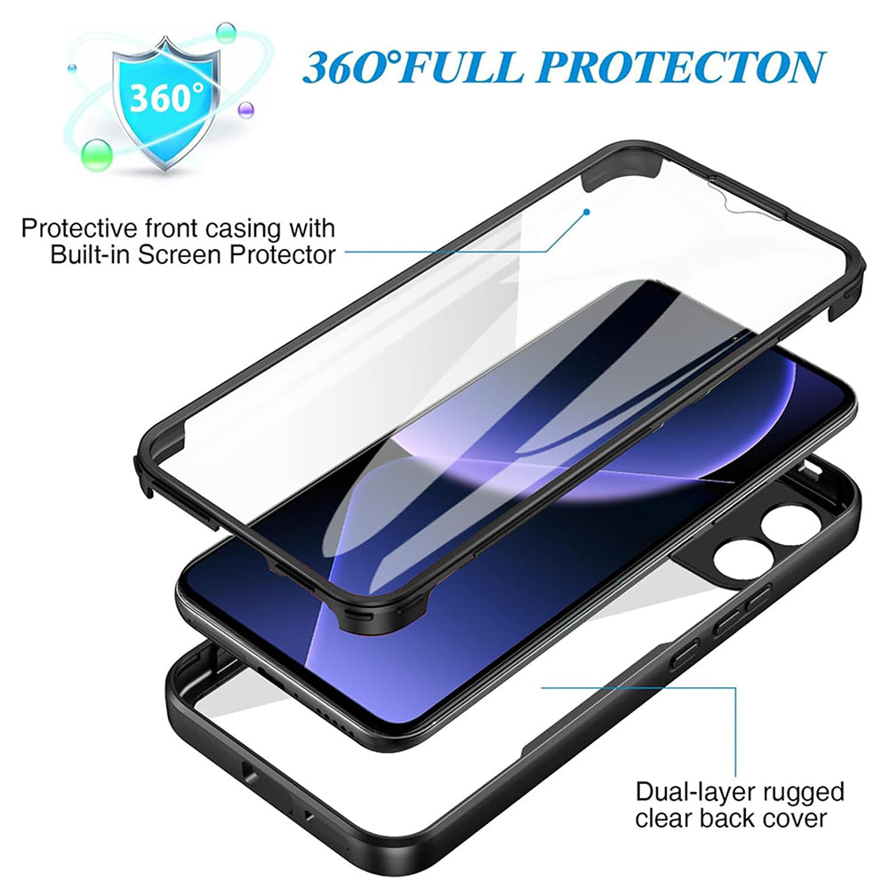 Deksel for Xiaomi 13T Pro / 13T, Techsuit, ColorVerse 360, Svart
