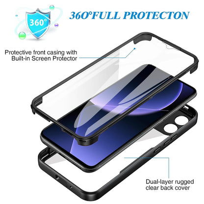 Deksel for Xiaomi 13T Pro / 13T, Techsuit, ColorVerse 360, Svart
