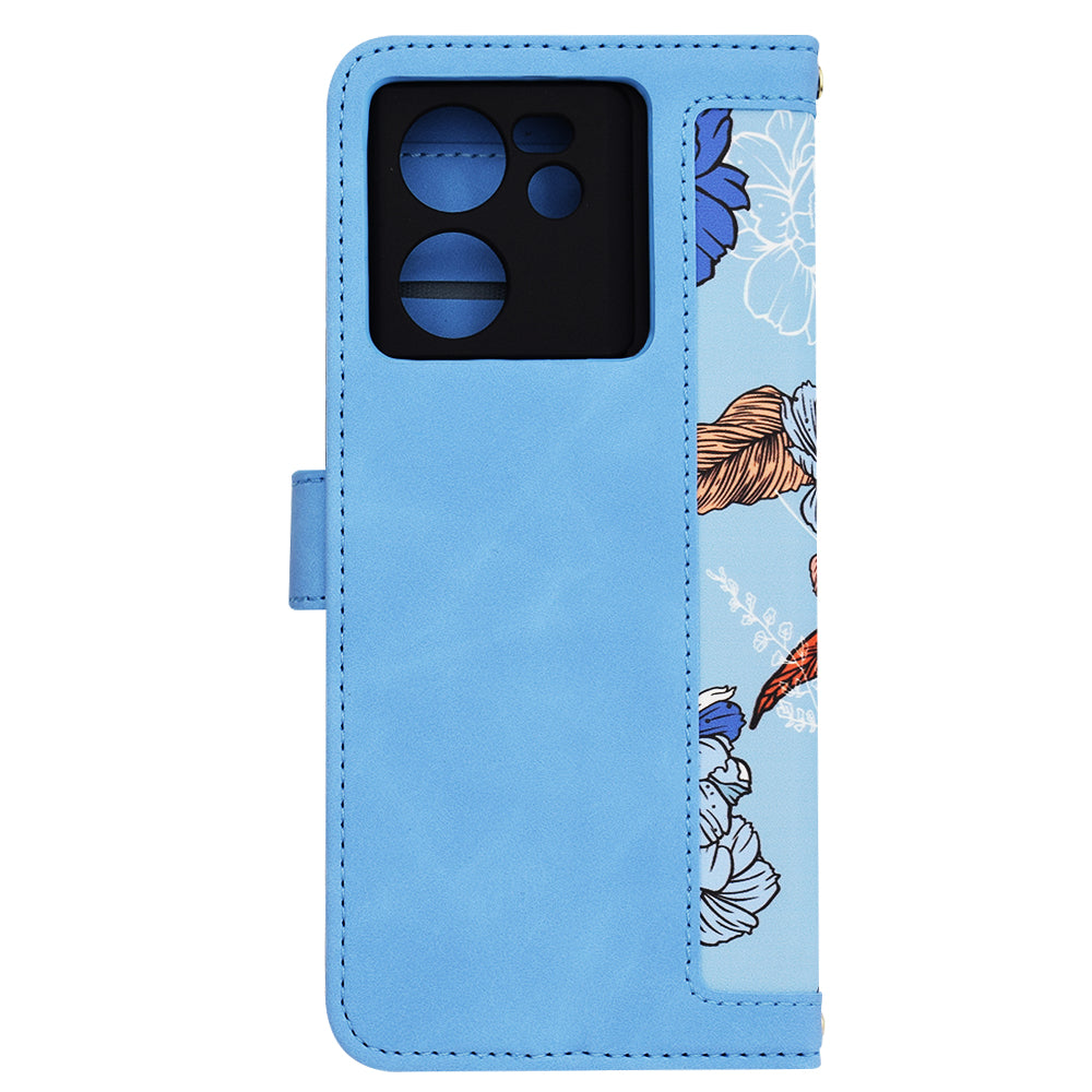 Deksel for Xiaomi 13T Pro / 13T, Techsuit, FlipCraft, Blå