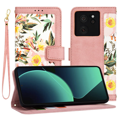 Deksel for Xiaomi 13T Pro / 13T, Techsuit, FlipCraft, Rosa