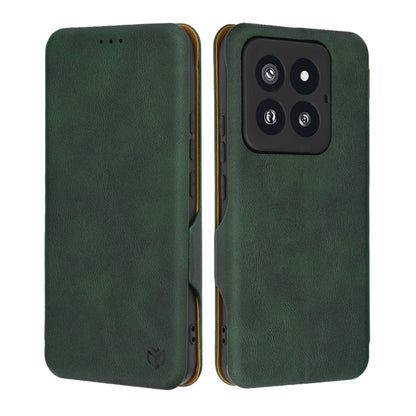 Deksel til Xiaomi 14 Pro, Techsuit, Safe Wallet Plus, Grønn