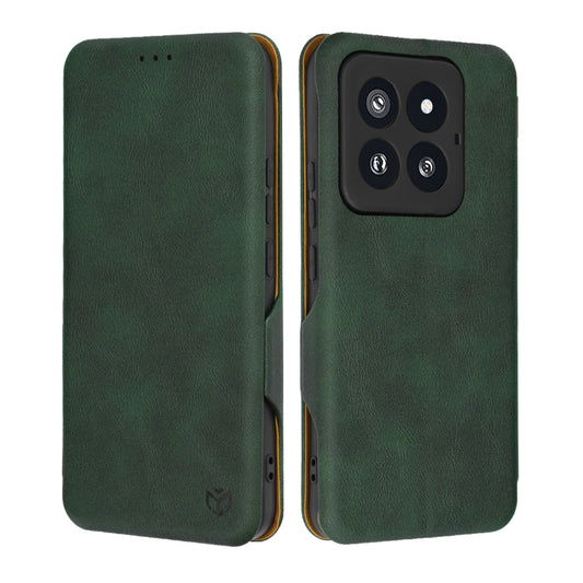 Deksel til Xiaomi 14 Pro, Techsuit, Safe Wallet Plus, Grønn