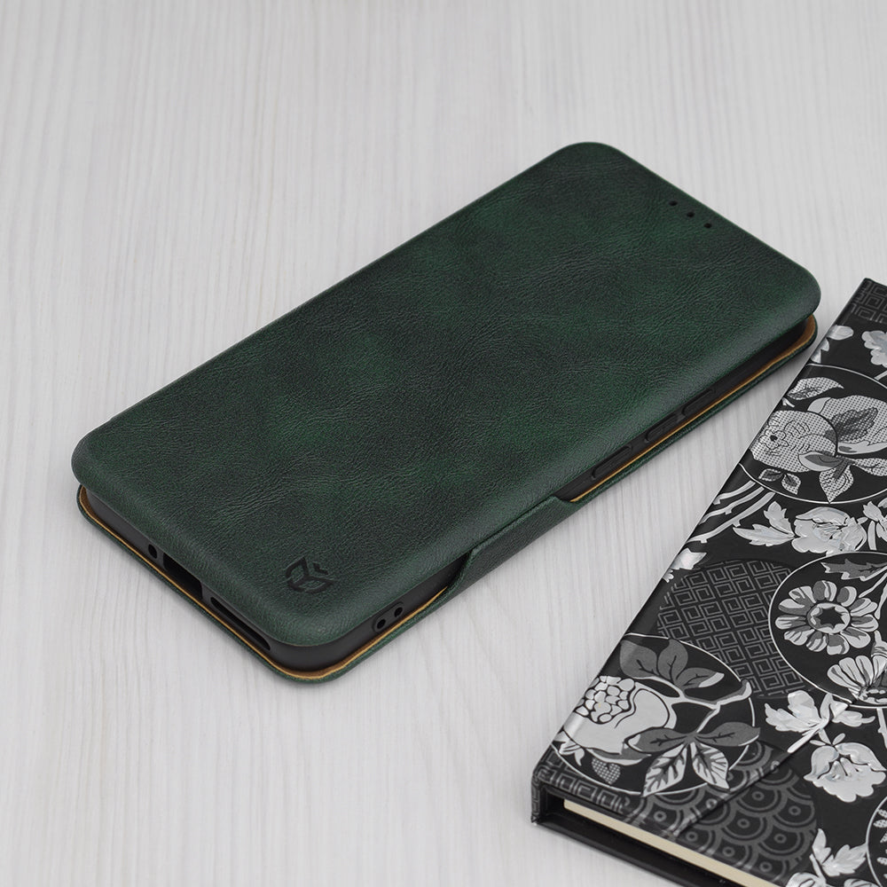 Deksel til Xiaomi 14 Pro, Techsuit, Safe Wallet Plus, Grønn