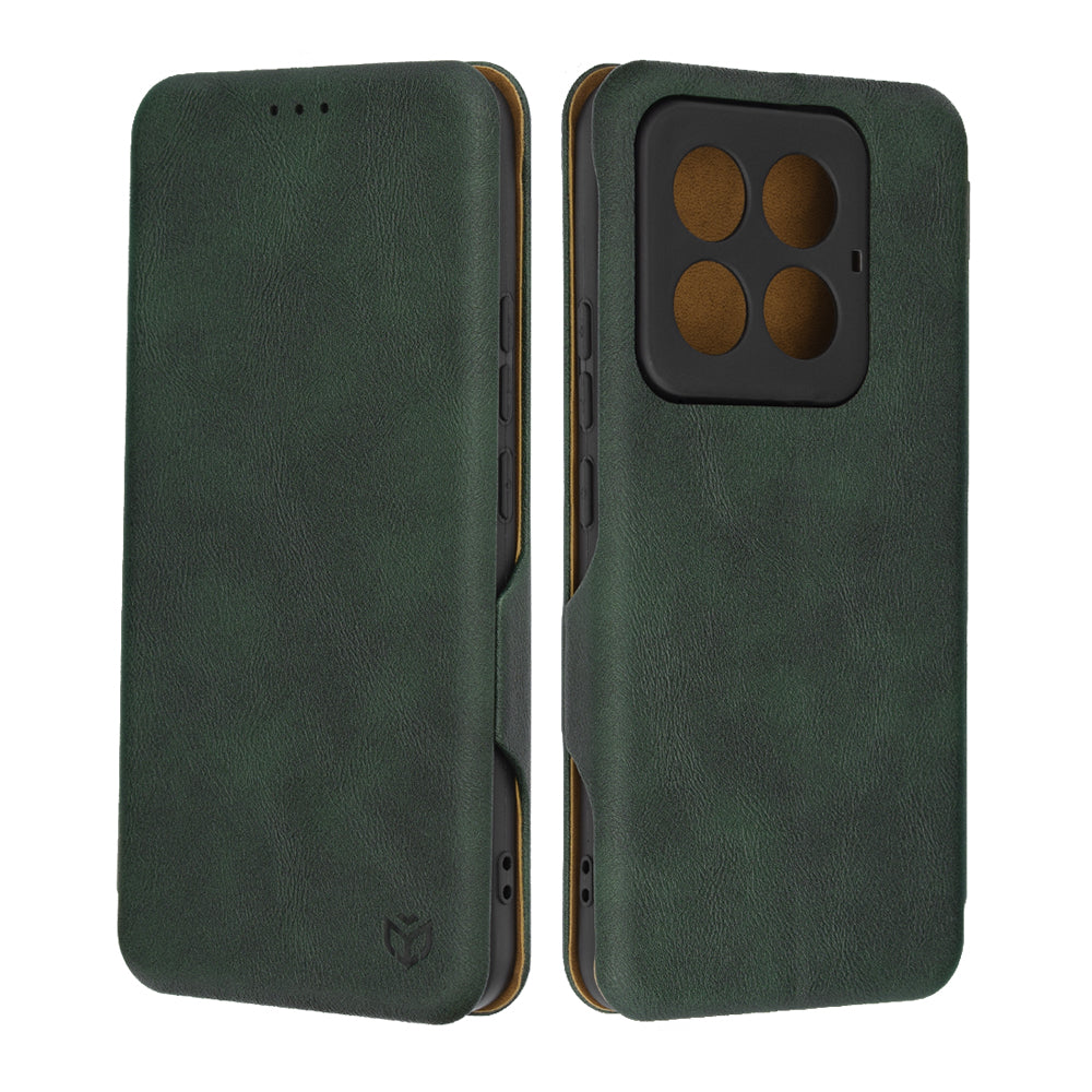Deksel til Xiaomi 14 Pro, Techsuit, Safe Wallet Plus, Grønn