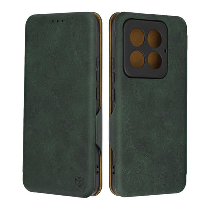 Deksel til Xiaomi 14 Pro, Techsuit, Safe Wallet Plus, Grønn