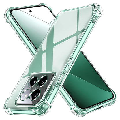 Deksel for Xiaomi 14 Pro, Techsuit, Shockproof Clear, Gjennomsiktig
