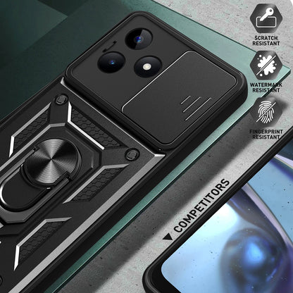 Deksel til Xiaomi 14, Techsuit, CamShield, Rosa