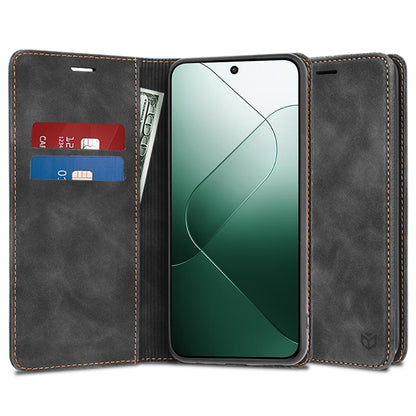 Deksel for Xiaomi 14, Techsuit, Confy, Svart