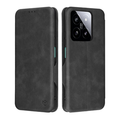Deksel for Xiaomi 14, Techsuit, Safe Wallet Plus, Svart