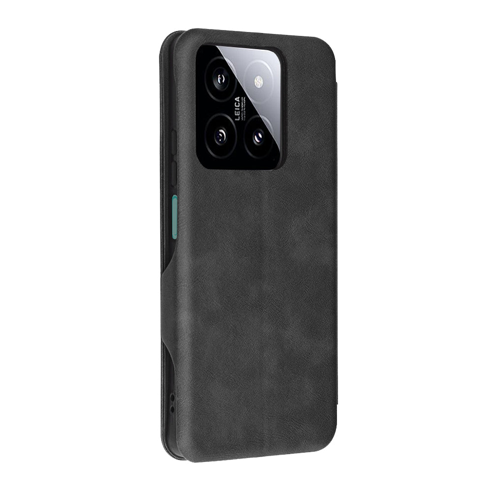 Deksel for Xiaomi 14, Techsuit, Safe Wallet Plus, Svart
