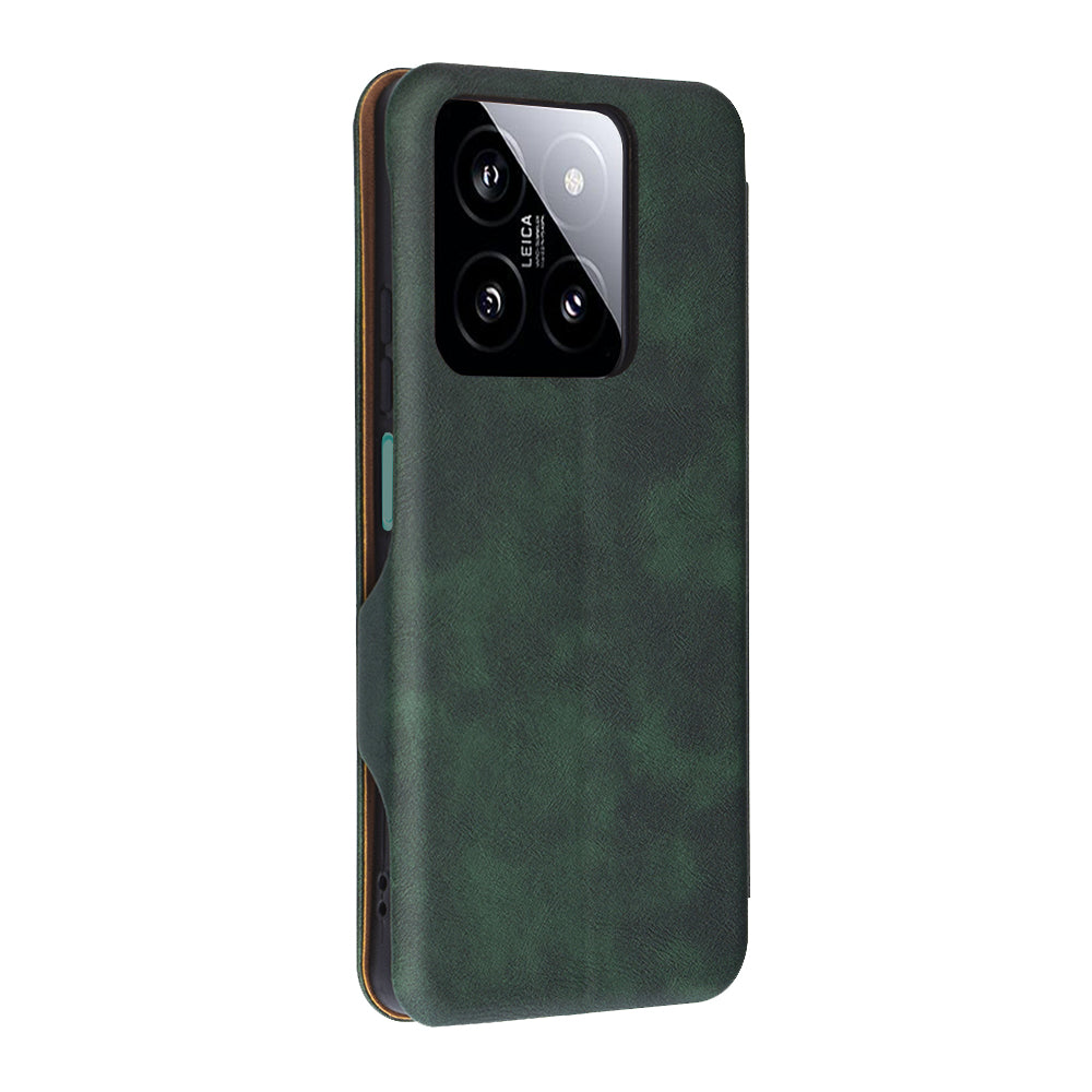 Deksel til Xiaomi 14, Techsuit, Safe Wallet Plus, Grønn