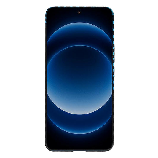 Deksel for Xiaomi 14 Ultra, Techsuit, Carbonite FiberShell, Svart Bleu