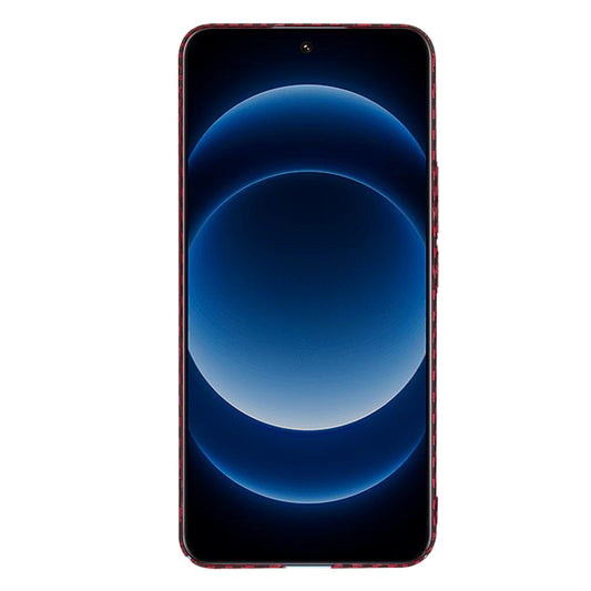 Deksel til Xiaomi 14 Ultra, Techsuit, Carbonite FiberShell, Rød