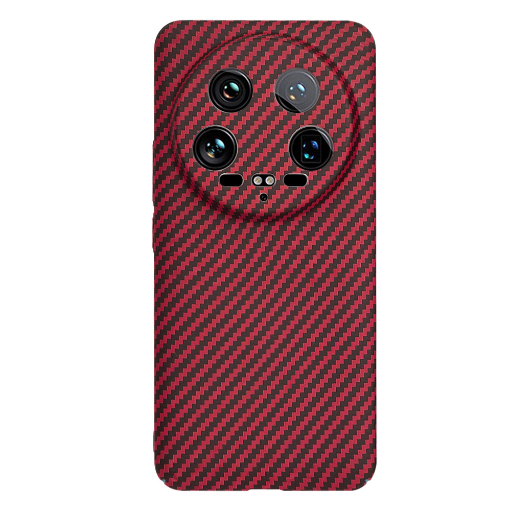 Deksel til Xiaomi 14 Ultra, Techsuit, Carbonite FiberShell, Rød