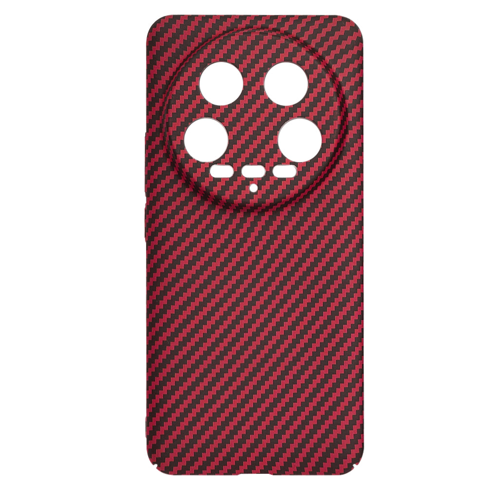 Deksel til Xiaomi 14 Ultra, Techsuit, Carbonite FiberShell, Rød
