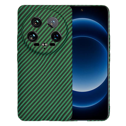 Deksel til Xiaomi 14 Ultra, Techsuit, Carbonite FiberShell, Grønn