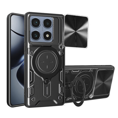 Deksel til Xiaomi 14T Pro, Techsuit, CamGuard Pro, Svart