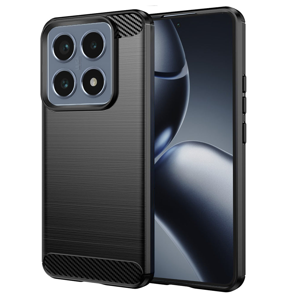 Deksel til Xiaomi 14T Pro, Techsuit, Karbon, Svart