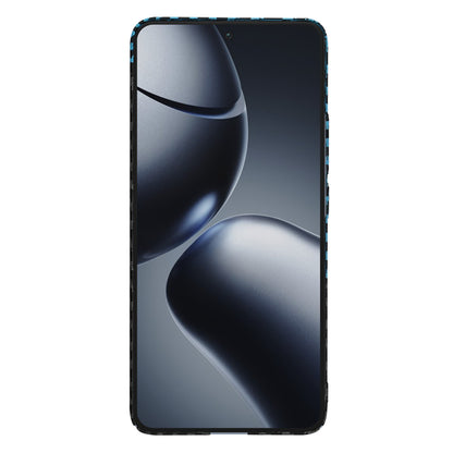 Deksel for Xiaomi 14T Pro, Techsuit, Carbonite FiberShell, Svart Bleu