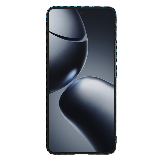 Deksel for Xiaomi 14T Pro, Techsuit, Carbonite FiberShell, Svart Bleu