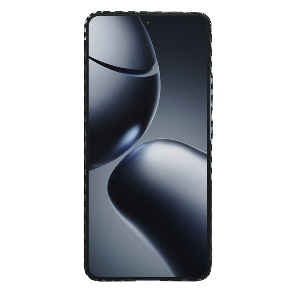 Deksel til Xiaomi 14T Pro, Techsuit, Carbonite FiberShell, Svart Grå