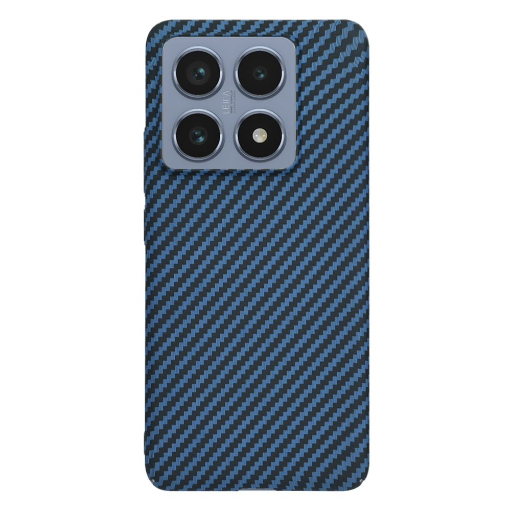 Deksel for Xiaomi 14T Pro, Techsuit, Carbonite FiberShell, Turkis