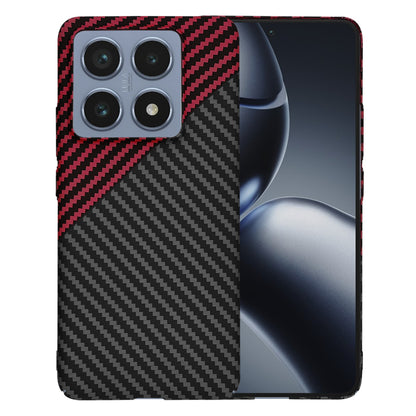 Deksel til Xiaomi 14T Pro, Techsuit, Carbonite FiberShell, Svart Rød