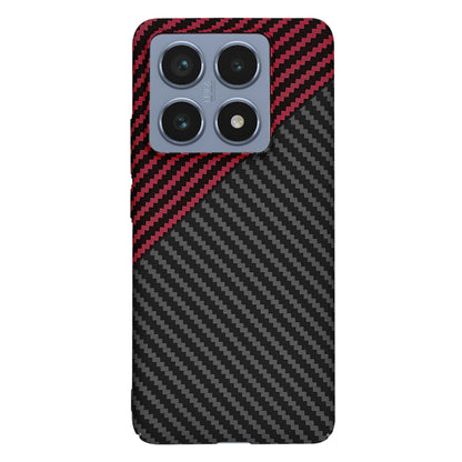 Deksel til Xiaomi 14T Pro, Techsuit, Carbonite FiberShell, Svart Rød