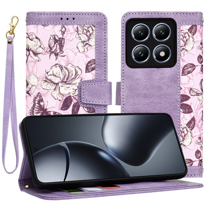 Deksel for Xiaomi 14T Pro, Techsuit, FlipCraft, Lilla