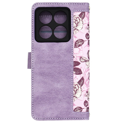 Deksel for Xiaomi 14T Pro, Techsuit, FlipCraft, Lilla