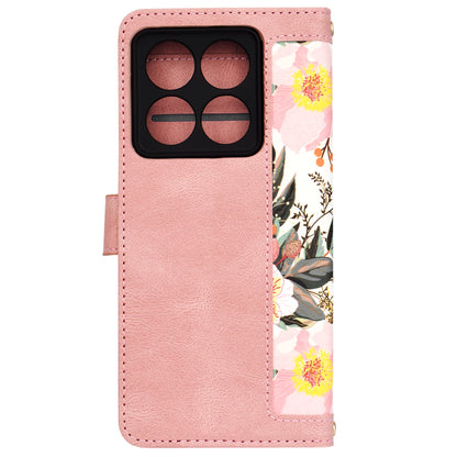 Deksel til Xiaomi 14T Pro, Techsuit, FlipCraft, Rosa