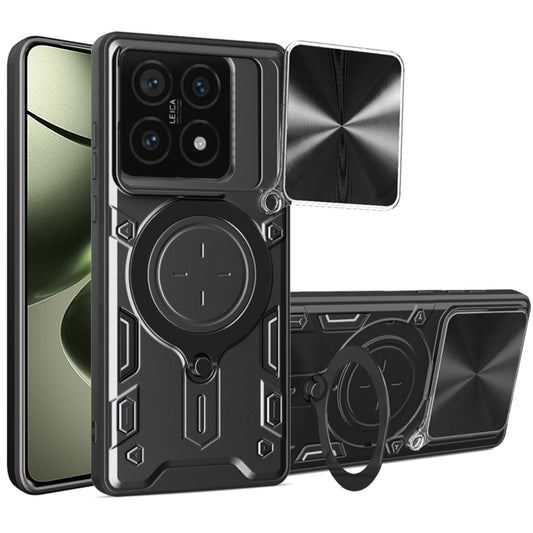 Deksel til Xiaomi 14T, Techsuit, CamGuard Pro, Svart