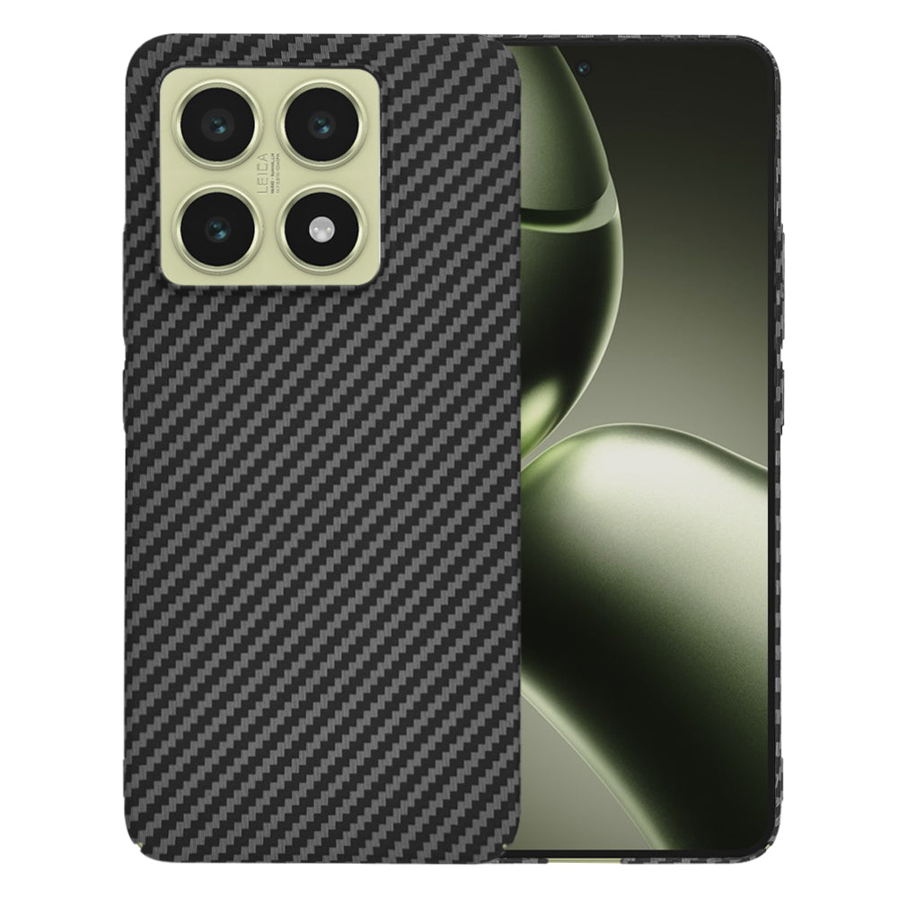 Deksel for Xiaomi 14T, Techsuit, Carbonite FiberShell, Svart