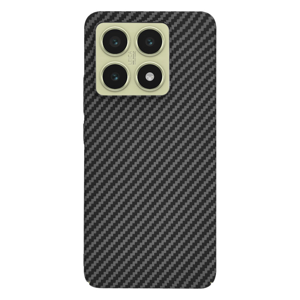 Deksel for Xiaomi 14T, Techsuit, Carbonite FiberShell, Svart