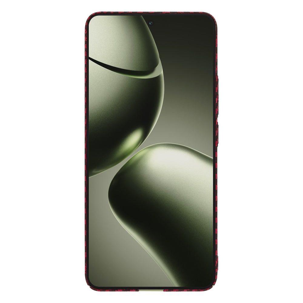 Deksel til Xiaomi 14T, Techsuit, Carbonite FiberShell, Rød