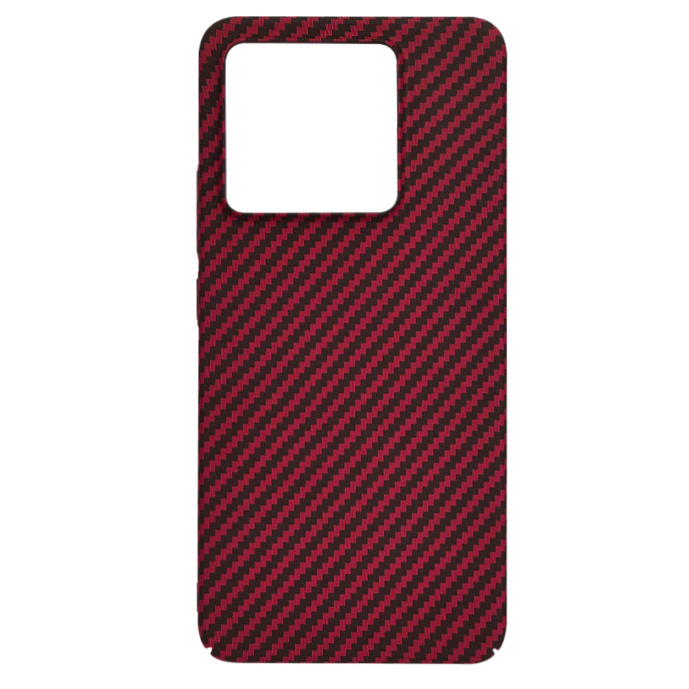 Deksel til Xiaomi 14T, Techsuit, Carbonite FiberShell, Rød