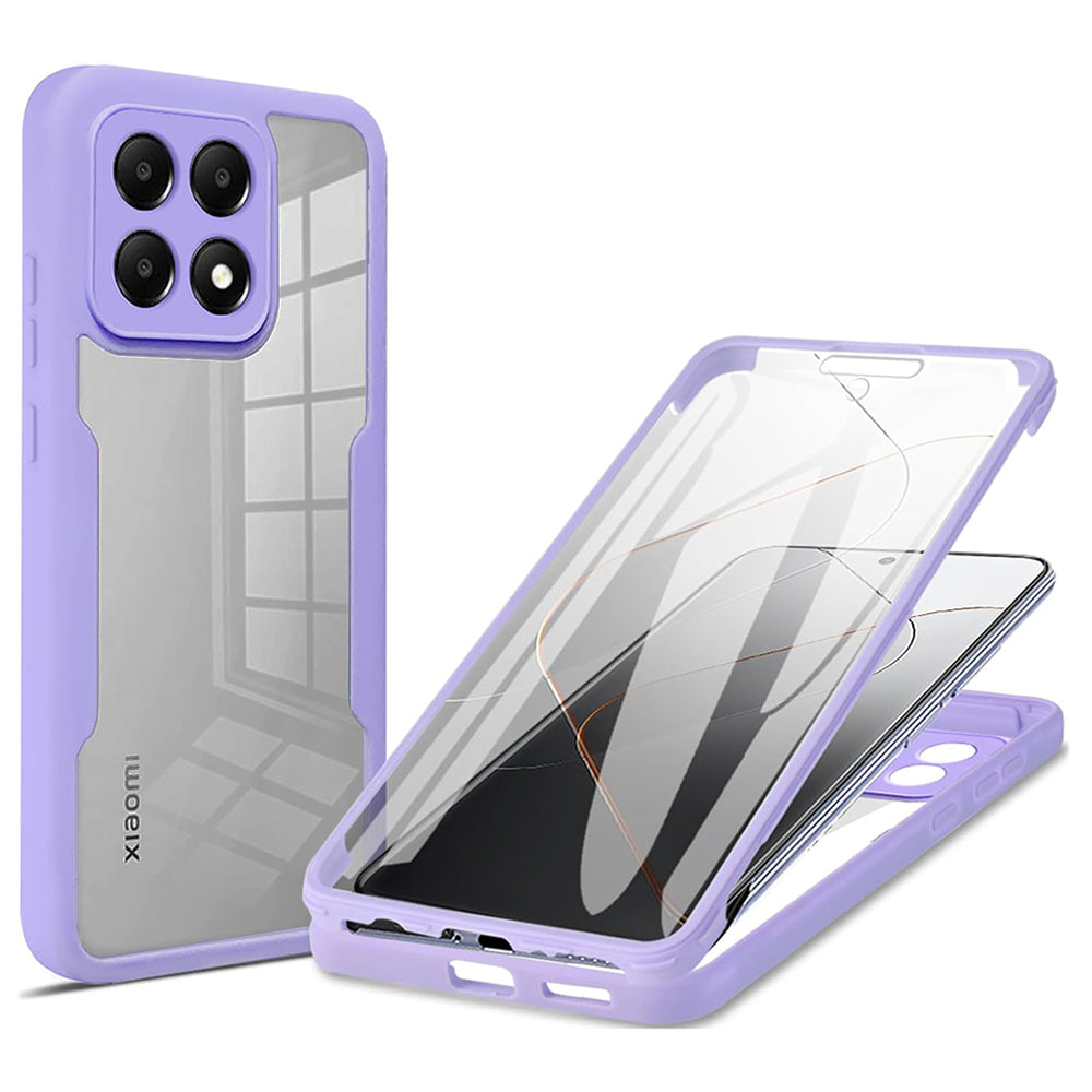 Deksel for Xiaomi 14T, Techsuit, ColorVerse 360, Lilla