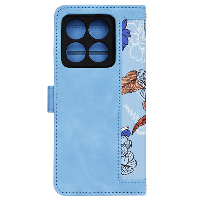 Deksel for Xiaomi 14T, Techsuit, FlipCraft, Blå