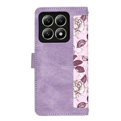 Deksel til Xiaomi 14T, Techsuit, FlipCraft, Lilla