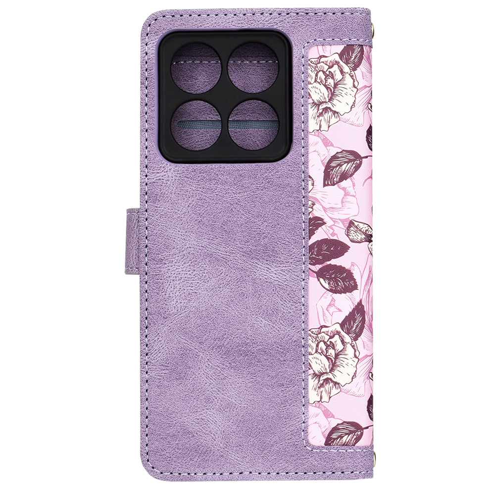 Deksel til Xiaomi 14T, Techsuit, FlipCraft, Lilla
