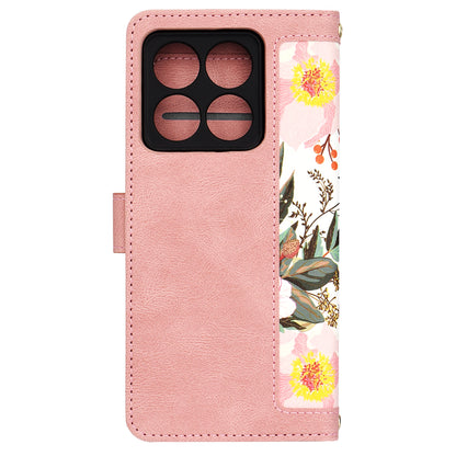 Deksel til Xiaomi 14T, Techsuit, FlipCraft, Rosa