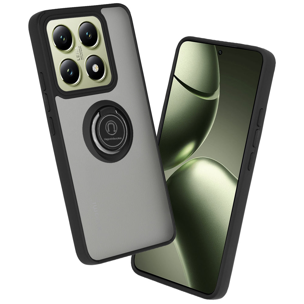 Deksel for Xiaomi 14T, Techsuit, Glinth, Svart