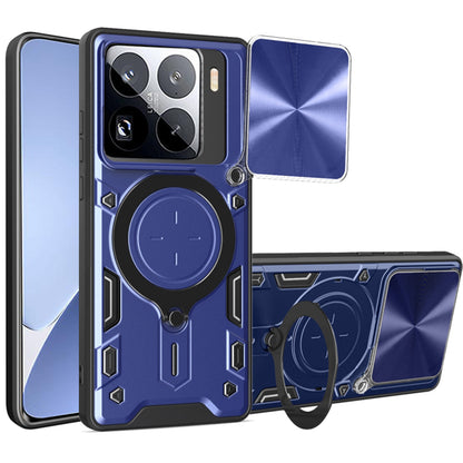 Deksel til Xiaomi 15 Pro, Techsuit, CamGuard Pro, Blå