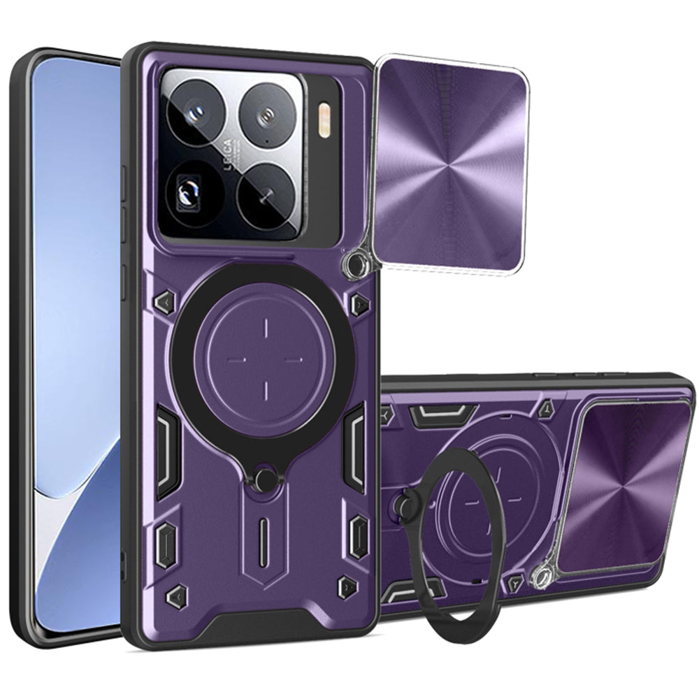 Deksel til Xiaomi 15 Pro, Techsuit, CamGuard Pro, Lilla