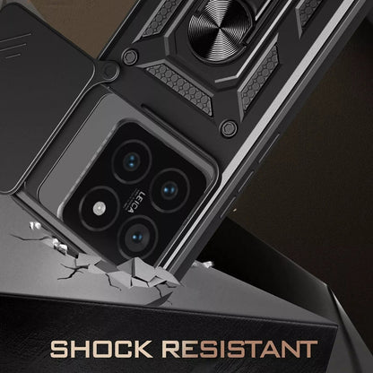 Deksel for Xiaomi 15 Pro, Techsuit, CamShield, Svart
