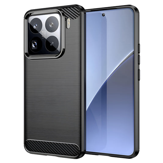 Deksel til Xiaomi 15 Pro, Techsuit, Karbon, Svart