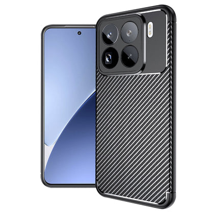 Deksel til Xiaomi 15 Pro, Techsuit, CarbonFiber, Svart